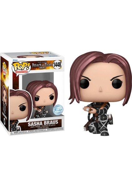Pop Attack On Titan S4 - Sasha Braus Metallic Special Edition NO:1448