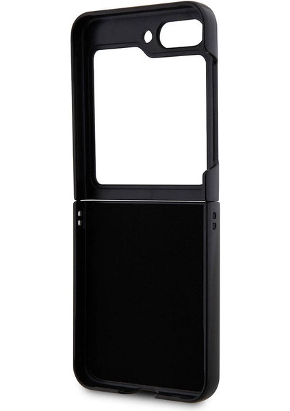 Galaxy Z Flip 5 Kılıf Orjinal Lisanslı Kl Desenli Choupette Ikonik Saffiano Siyah fırsatları