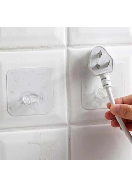 Güçlü Sorunsuz Elektrik Fişi Kanca Şeffaf Yapışkanlı Güç Kablosu Soketi (Yurt Dışından) modelleri