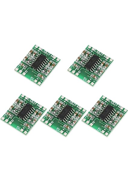 5 Adet Dijital Amplifikatör Kurulu, 2X3W Tip D PAM8403 Ses Modülü Dc 5V Dijital Ses Amplifikatör Devre Kartı Modülü (Yurt Dışından) fiyatları