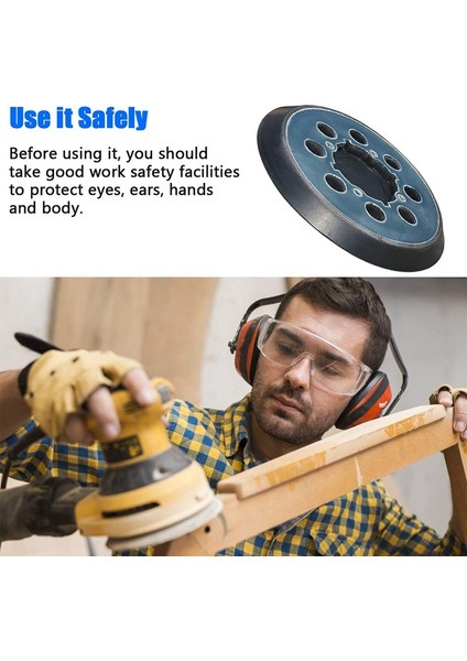 Zoroom 2x 5 Inç Kanca ve Döngü Yedek Zımpara Pedi Dewalt-Fit DWE6421/6421K, DWE6423/6423K, DCW210B Rastgele Parça Zımpara Makinesi (Yurt Dışından) indirimleri