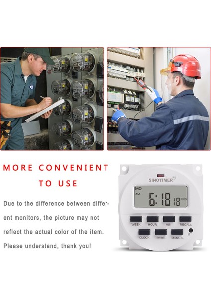 5V 12V 24V 110V 220V Dijital 7 Gün Haftalık Programlanabilir R Anahtarı (Yurt Dışından) fırsatları