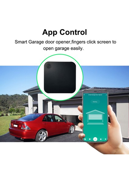 Tuya Wifi Garaj Kapısı Anahtarı Akıllı Garaj Kapısı App Uzaktan Kumanda Kablosuz Denetleyici Alexa Google Ev Için Çalışmak (Yurt Dışından)