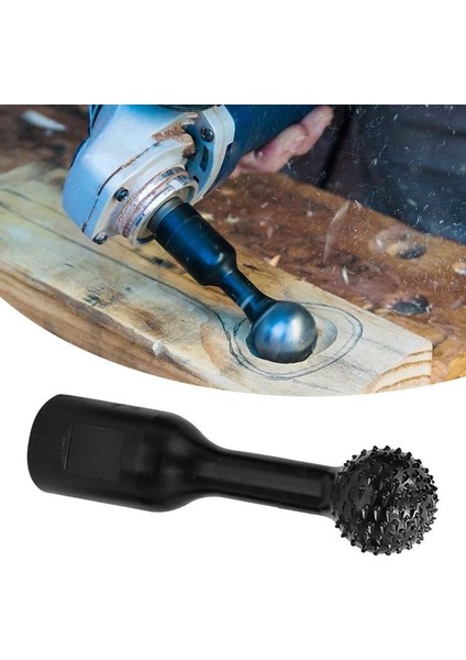Açı Öğütücü Parlatma Matkap Uçları Taşlama Kafası Küresel 12 cm Ahşap Zımpara Oyma Aletler (Yurt Dışından)