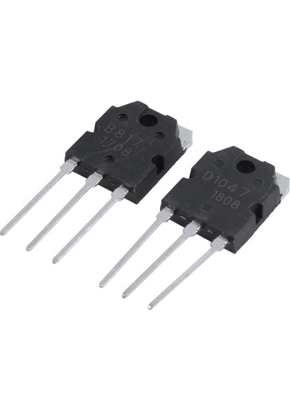 8 Silikon Transistör - D 1047 + B 817, 200 V, 12 A (Yurt Dışından) modelleri