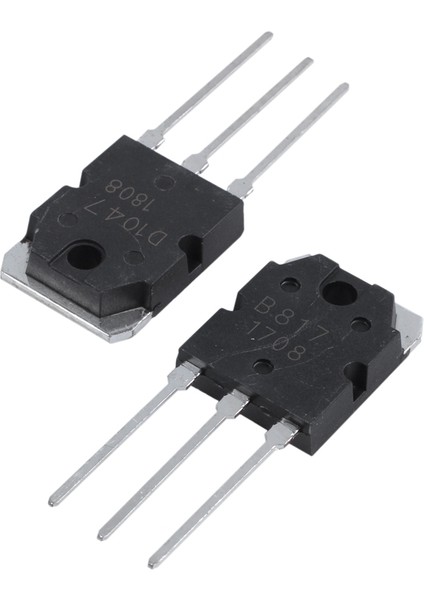 8 Silikon Transistör - D 1047 + B 817, 200 V, 12 A (Yurt Dışından) fırsatları