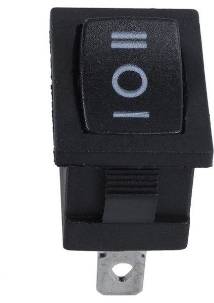 Spdt On-Off-On 3 Pozisyonlu Geçmeli Tekne Rocker Anahtarı Ac 250V/6A 125V/10A (Yurt Dışından)