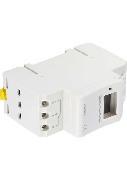 Thc 30A Dijital Zamanlayıcı Anahtarı Programlanabilir Elektronik Zaman Kontrolü 12-220V (Yurt Dışından)