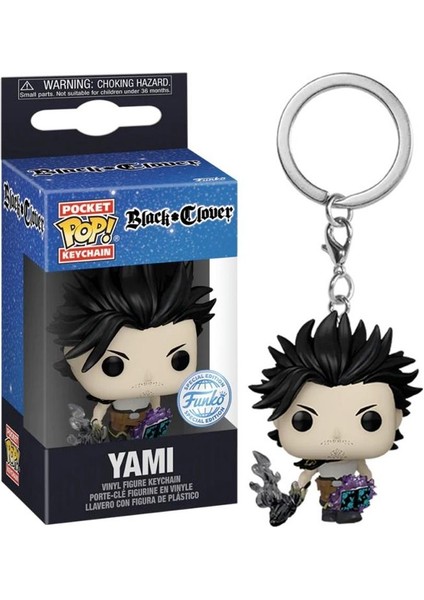 Pocket Pop Black Clover - Yami Anahtarlık