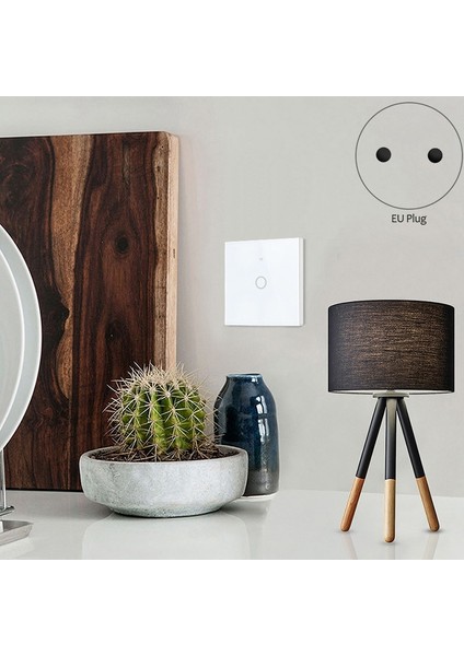 Ab Fişi, Akıllı Duvar Anahtarı Uzaktan Kumanda Wifi RF433 Alexa Tek Ateşle Kullanılabilir (Yurt Dışından)