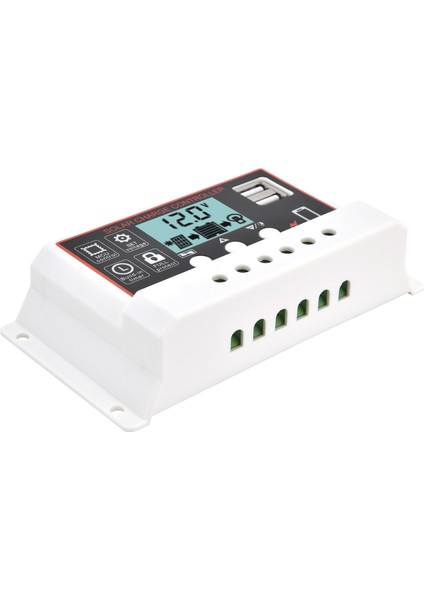 Çift USB Pil Pwm Güneş Paneli Şarj Deşarj Kontrol Cihazı 12V/24V (Yurt Dışından) modelleri