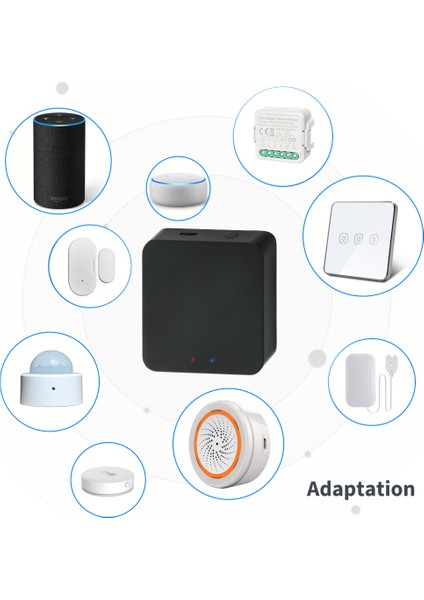 Tuya Akıllı Kablosuz Ağ Geçidi Bluetooth Örgü Ağ Geçidi Bluetooth Uyumlu Ağ Geçidi Sistemi Tuya/akıllı Yaşam App Uzaktan Kumanda (Yurt Dışından)