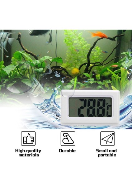 Ma LCD Buzdolabı Dondurucu Buzdolabı Dijital Termometre Sıcaklığı -50 ~ 110° C (Yurt Dışından) modelleri