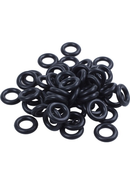 Quanbu 50X Siyah 16MM Od 9mm Iç Çap Nitril Kauçuk O-Ring Yağ Keçesi Contası (Yurt Dışından)