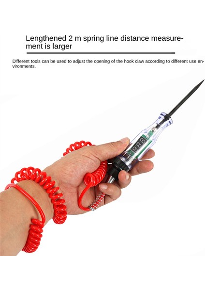 Adet Elektrik Devre Test Cihazı Dijital Işık Probu Test Kalemi Otomotiv Çok Fonksiyonlu Araba Tekne Oto Aksesuarları (Yurt Dışından) modelleri