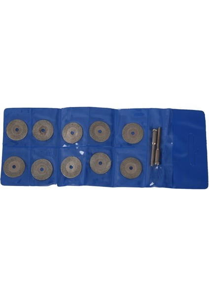 10 x Elmas Kesme Tekerleği Diskleri Bıçakları + Döner Aletler Için 2 Çardak Mili 20MM (Yurt Dışından)
