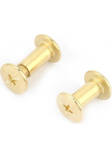 20 Adet Bağlama Vidası Çeşitli Kiti M5 Düz Kafa Phillips Kitap Albümü Perçin Vida Seti Diy El Yapımı Perçinler Bağlantı ve (Yurt Dışından) modelleri