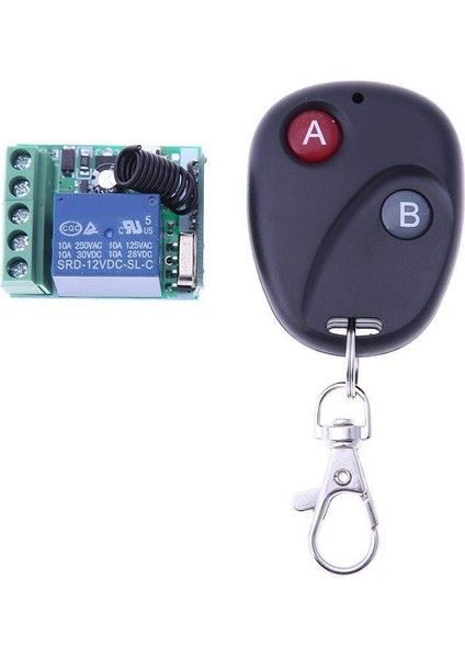 【ayak Koltuk】kablosuz Uzaktan Kumanda 433MHZ Dc 12V 1 Kanal Röle Uzaktan Anahtar (Yurt Dışından)