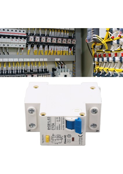 1p Mini Devre Kesici, 230V 10A Kaçak Koruma Anahtarı Mühendislik Kullanımı Için Çevre Dostu (Yurt Dışından) fiyatları