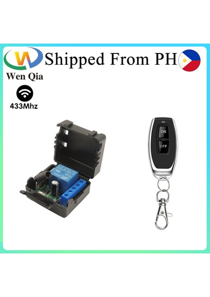 Ayak Kanepewenqia Kablosuz Uzaktan Kumanda Anahtarı Dc 12V 1ch 10A Elektronik Kilit/kendin Yap/ışık/led Için Açık/kapalı Röle Alıcı Modülü (Yurt Dışından) fiyatları