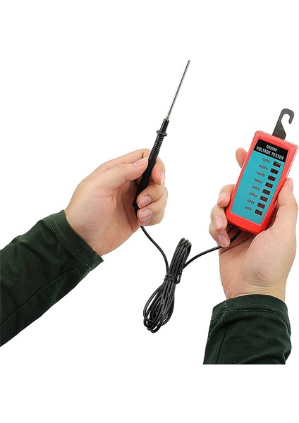 Adet GK503B Elektrikli Çit Gerilim Test Cihazı 600V Ila 700V Çit Denetleyicisi Akü Gerilimi Test Cihazı ile Lamba-Kırmızı (Yurt Dışından) indirimleri