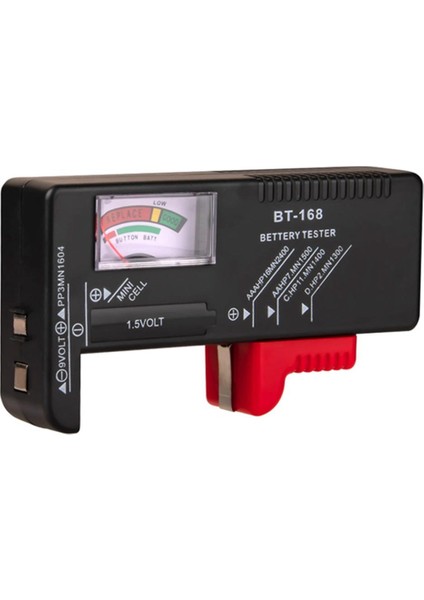 BT-168 AA/AAA/C/D/9V/1.5V Piller Evrensel Düğme Pil Göstergesi Volt Test Cihazı Checker BT168 (Yurt Dışından)