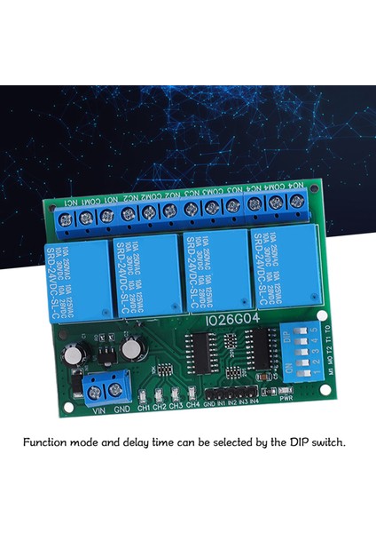 Röle Modülü, Röle Kartı Dc 24V Motor Için Kolay Anahtarlama (Yurt Dışından) fiyatları
