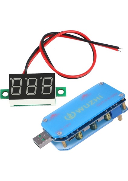 Dijital Dc 3-30V Araba Voltmetresi Dc-Dc cc Cv USB 5V Ila 3.3V 9V 12V 24V 30V Adım Yukarı / Aşağı Besleme Modülü (Yurt Dışından) indirimleri