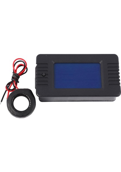 Est Ac 6ın1 220V 100A Tek Fazlı Dijital Panel Amp Volt Akım Ölçer Watt Kwh Faktör Metre Bobin Ct ile (Yurt Dışından)