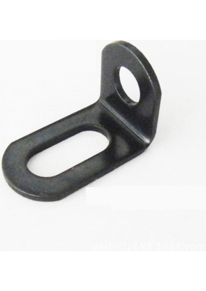 10 Adet Metal Köşe Parantez Parantez Sağ Açı L Şekli Brace Braketi Siyah (Yurt Dışından) modelleri