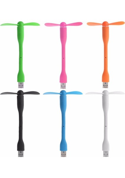 Esnek Mini USB Fan Taşınabilir Pc Güç Bankası USB Cihazları Için Ayrılabilir Soğutma Fanı Mini El USB Fan (Yurt Dışından) fırsatları