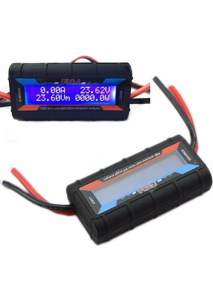 FT08 Rc 150A Yüksek Hassasiyetli Watt Metre Güç Analizörü Arka Işık LCD Wattmetre Karşılaşma (Yurt Dışından)