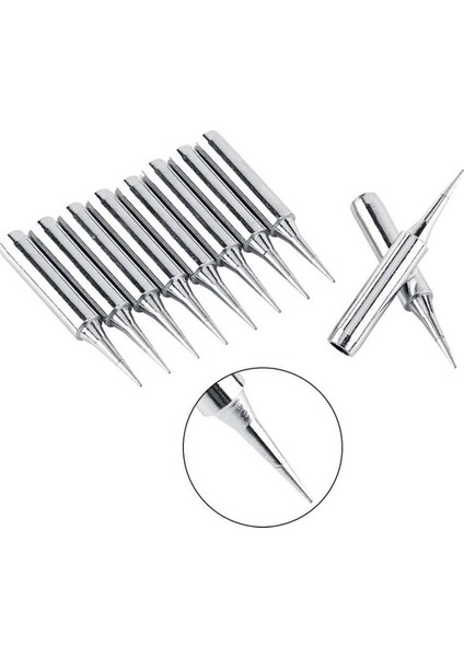 10X Lehimleme Lehim Değiştirme Demir Uçları 900M - Istasyon Tamir Aracı (Yurt Dışından)