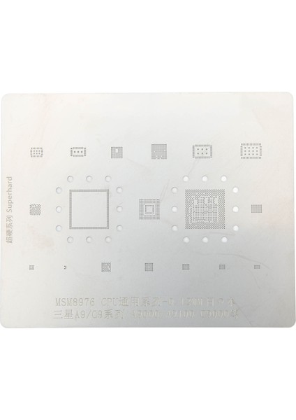 Reballing Şablonu, Bga Reball Stencil A9000 Için Hızlı Kalaylama Doğru Konumlandırma (Yurt Dışından) indirimleri