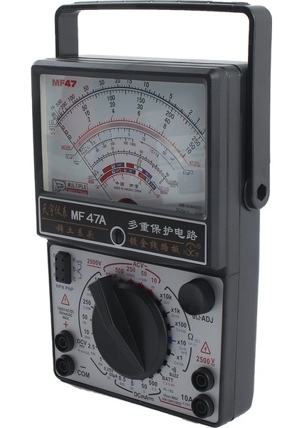 Ma MF-47A Analog Multimetre Dc/ac Gerilim Akım Ölçer Pil Testi Multitester (Yurt Dışından) modelleri