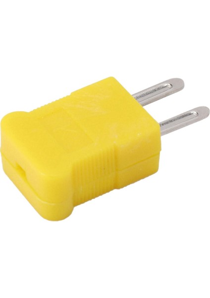 20 Adet Sarı Plastik Kasa Düz Erkek 2-Pin K Tipi Termokupl Tel Konnektörü (Yurt Dışından)