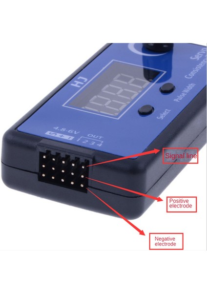 DC4.8-6V Mini 3 Mod Dijital Servo/esc Tutarlılık Test Cihazı Direksiyon Dişlisi Ölçümü Rc Helikopter Uçak Araba Aracı Için (Yurt Dışından) fiyatları