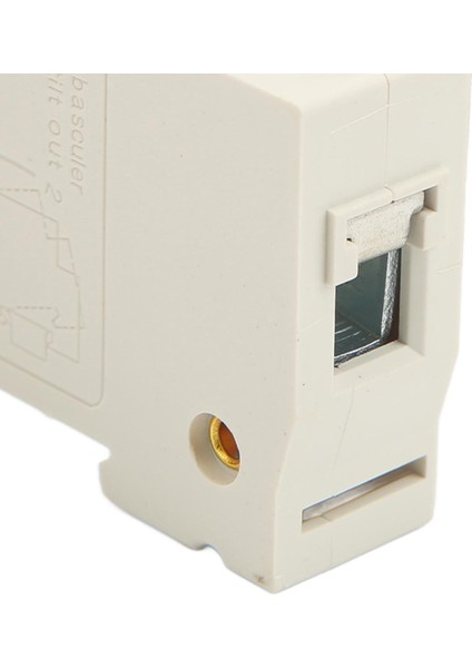 Devre Koruma Anahtarı, 1p Minyatür Devre Kesici Kurulumu Kolay Ac 230V 400V 20A Aydınlatma Sistemi Için Bistable Kilitleme Klipsi (Yurt Dışından)