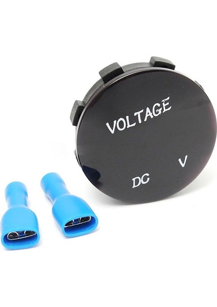 Su Geçirmez LED Dijital Voltmetre Gerilim Dijital Araba Araba Panel Metre 12-24V Kırmızı (Yurt Dışından) fırsatları
