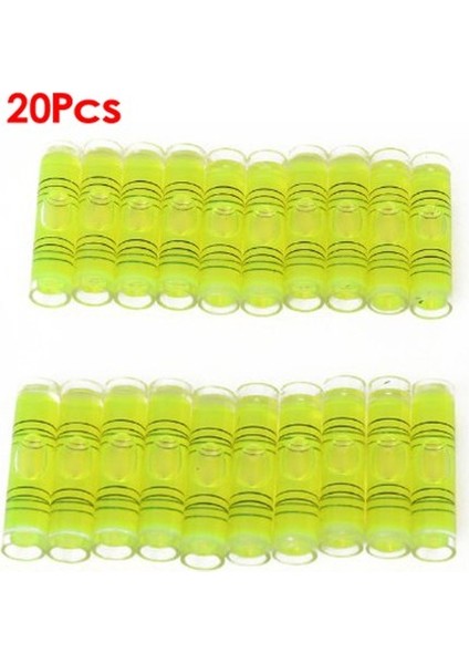 Icqut 20 Adet Mini Kabarcık Seviyesi Aracı Silindirik Saat Fotoğraf Çerçevesi Kamera (Yurt Dışından)