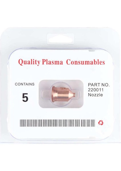 MAX1650 Kesici Nozul 5 Adet/takım 220011 Kesme Torcu Sarf Malzemeleri (Yurt Dışından)