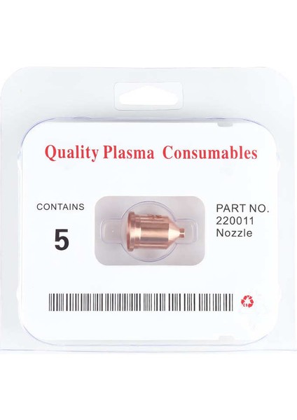 MAX1650 Kesici Nozul 5 Adet/takım 220011 Kesme Torcu Sarf Malzemeleri (Yurt Dışından) fiyatları