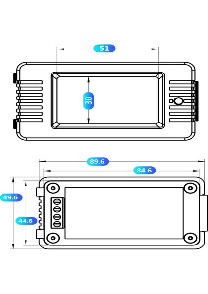 Yeni Ac 6ın1 220 V 100A Tek Fazlı Dijital Panel Amp Volt Akım Ölçer Watt Kwh Güç Faktörü Ölçer Bobin Ct ile (Yurt Dışından)