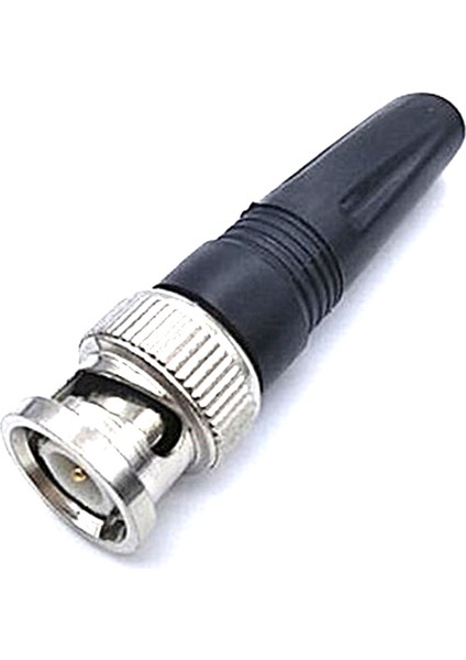 10 Adet Bnc Erkek Konnektör Twist-On Koaksiyel RG59 Kablo Cctv Lehimsiz Fiş (Yurt Dışından)