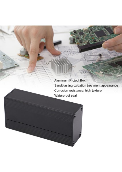 ایلومینیم الائے پروجیکٹ باکس 1,25-1,5 ملی میٹر سرکٹ بورڈ ایلومینیم انکلوژر♡ (Yurt Dışından) fırsatları
