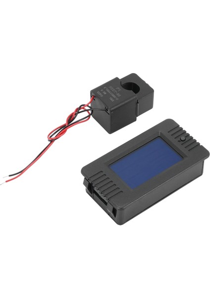 Nanlıy-Yeni 6ın1 220V 100A Tek Fazlı Dijital Panel Ampermetre Volt Watt Kwh Faktör Metre Split Ct ile (Yurt Dışından) indirimleri