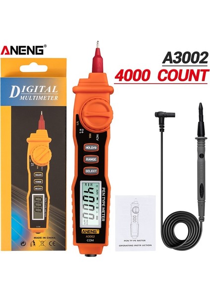 Aneng Temassız Ac/dc Gerilim Algılama Kalemi Multimetre Dijital Metre 4000 Sayım (Yurt Dışından) modelleri
