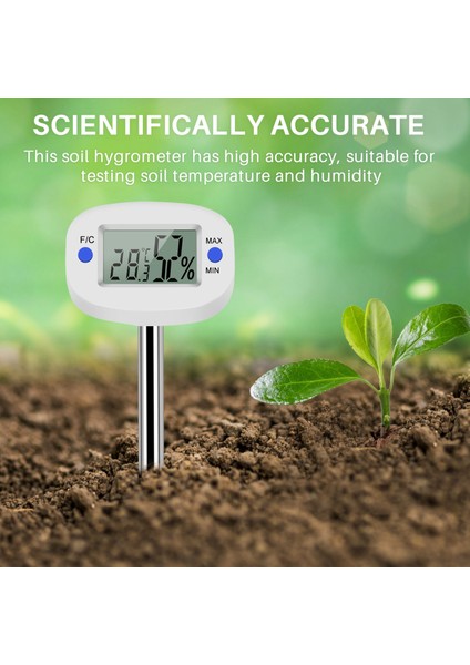 Dijital Toprak Higrometresi Nem Ölçer Sıcaklık Nem Test Cihazı (Yurt Dışından) modelleri