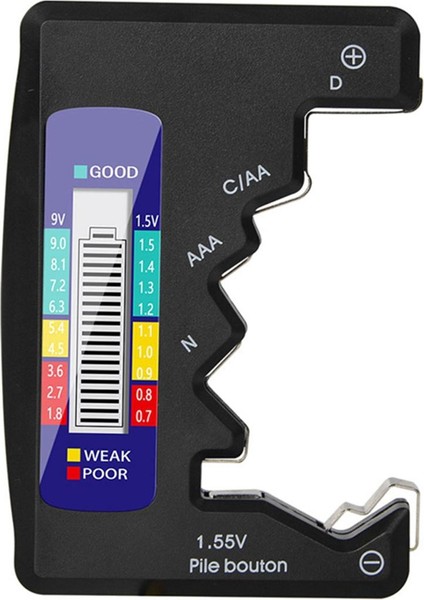 Ncanruı Aneng Dijital Lityum Kapasite Test Cihazı Evrensel Test Damalı Yük Analizörü Ekran Kontrolü Aaa Aa Düğme Hücresi (Yurt Dışından)