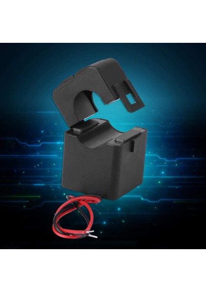 Peacefaır Pzct-02 100A Amp Enerji Ölçer 10ω Için Bölünmüş Çekirdek Akım Trafosu (Yurt Dışından)